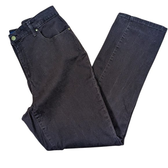 Charter Club Denim - Charter Club 14W 'Lexington Straight' Brown 5 Pocket Stretch Jeans